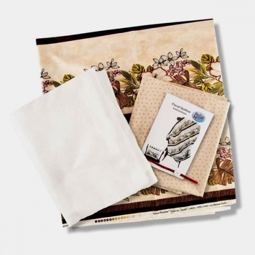 107SP23 Pinflair Floral Quillow